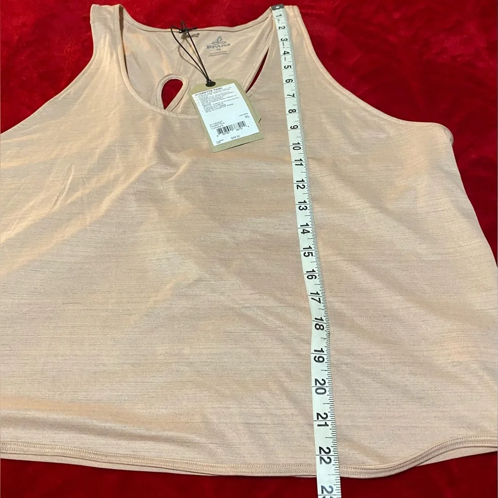 NWT! XL Prana Pale Pink criss cross tank top! Super cute and flattering! 😍❤️😍 - Picture 3 of 17